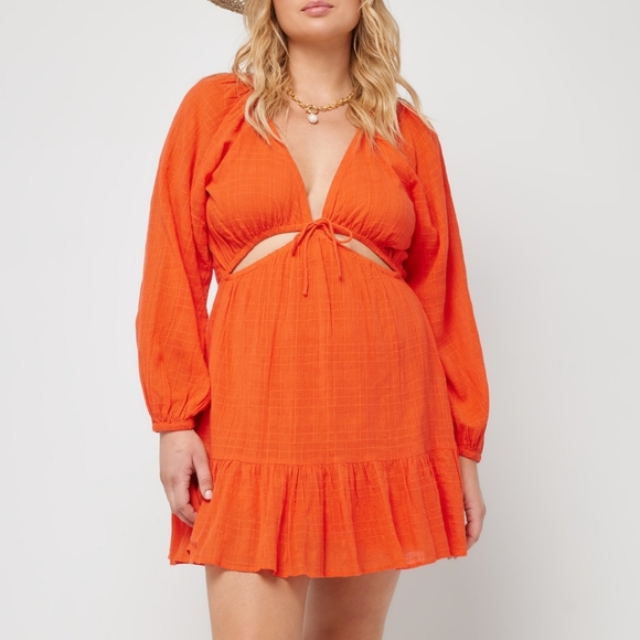 L*Space Feelin' Fine Coverup Dress Poppy - Picture 5 of 10